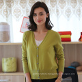 Großhandel Button Cardigan Style 100% Frauen Cashmere-Pullover